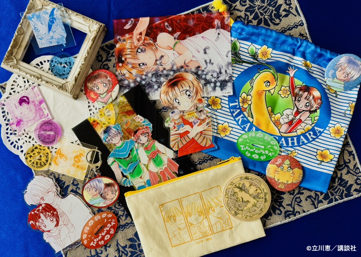 立川恵画業35周年記念 怪盗セイント・テール グリッターカンバッジvol