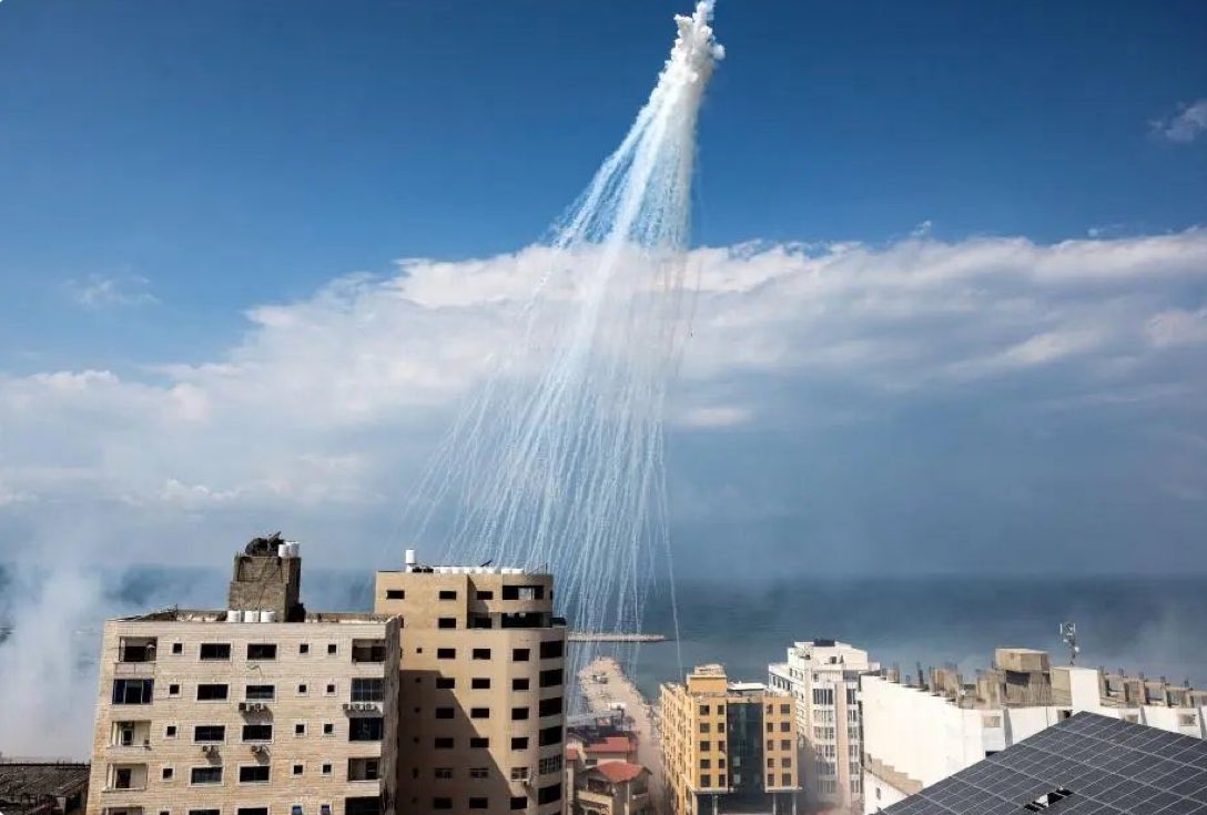 Israel is starving ONE MILLION PEOPLE in Gaza while spraying ONE MILLION PEOPLE in Lebanon with banned phosphorus and relentlessly bombing NINE MILLION PEOPLE in Iran, violating international law with absolutely no consequences

This’s what a real threat to world peace looks like