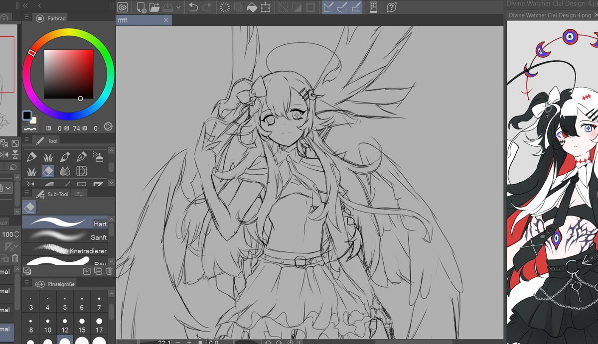 CIEL🌹🐉✨ Vtuber / Vartist tweet media