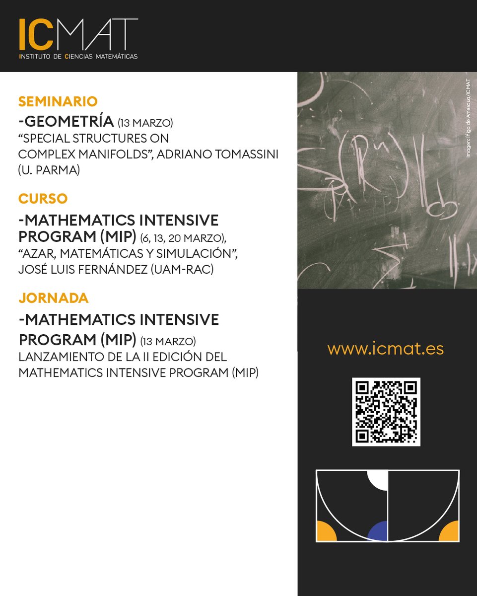 Inst. de Cc. Matemáticas tweet media