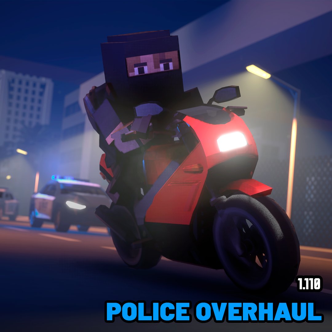 blockcrimerpg's tweet photo. 🔥 The Police Overhaul update is now live in Block Crime: Online RP 🚓

👮 Reworked Wanted System
Police now respond faster and more accurately. Escaping the law has become much more challenging.

#BlockCrime
#GTAMobile
#GTARP
#MobileGames
#AndroidGames
#iOSGames https://t.co/ilzZY2Kjwy