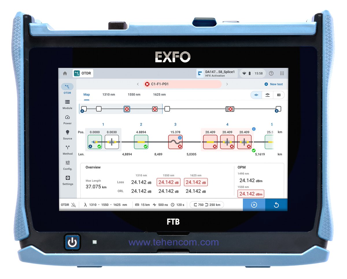 Tehencom's tweet photo. Серія оптичних рефлектометрів EXFO FTB Lite 700D підходять для будь-яких рефлектометричних вимірювань. У серії є моделі з динамічним діапазоном від 38 до 50 дБ для будь-яких одномодових, багатомодових та змішаних оптичних мереж.

Докладніше: https://t.co/YnAGulV3G3 https://t.co/PVSp6Hgqy3
