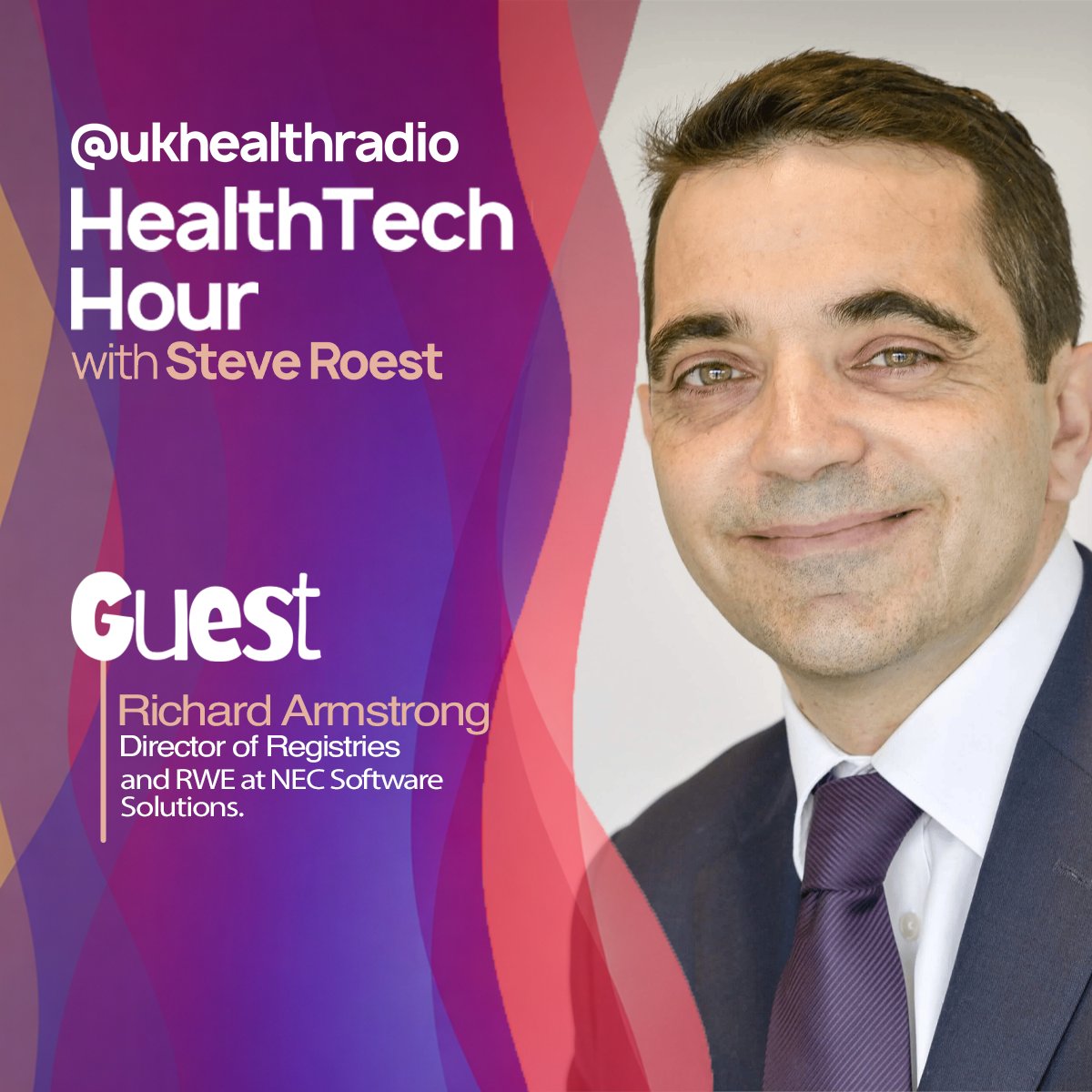 healthtechhour's tweet photo. 🎙️ New Episode on HealthTech Hour 📷 Join

@SteveRoestCEO CEO of @MyPocdoc

Richard Armstrong - Director of Registries and RWE at NEC Software Solutions. 📷https://t.co/tmOk8XzKnZ #HealthTech #NHS #DigitalHealth #HealthInnovation #StartupFounder https://t.co/FlDqpZNP1j