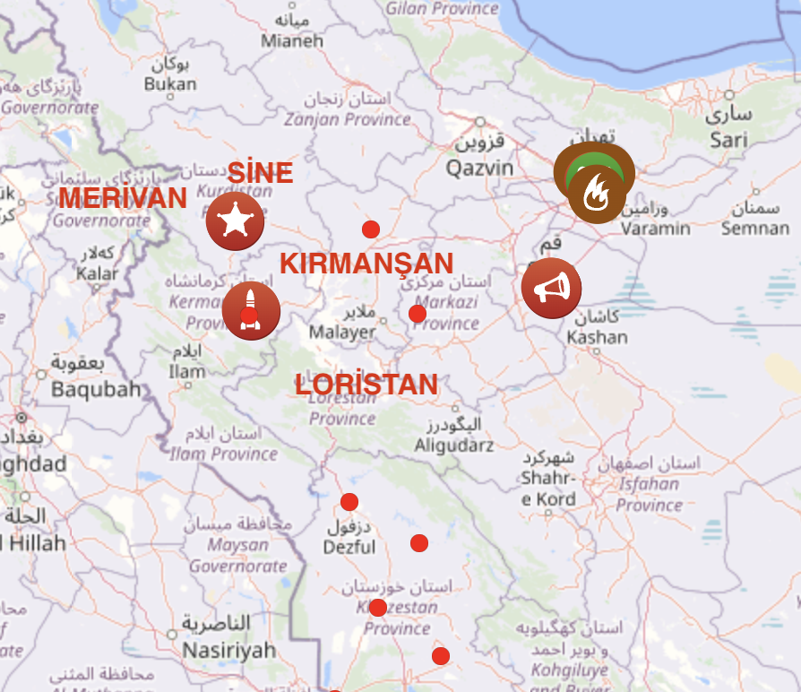 Latest Information from Rojhilat: Regime Forces Deploying in Civilian Areas

According to the latest information coming from Rojhilat, military activity and attacks in the region have increased significantly in recent days. In particular, it is reported that attacks by the United