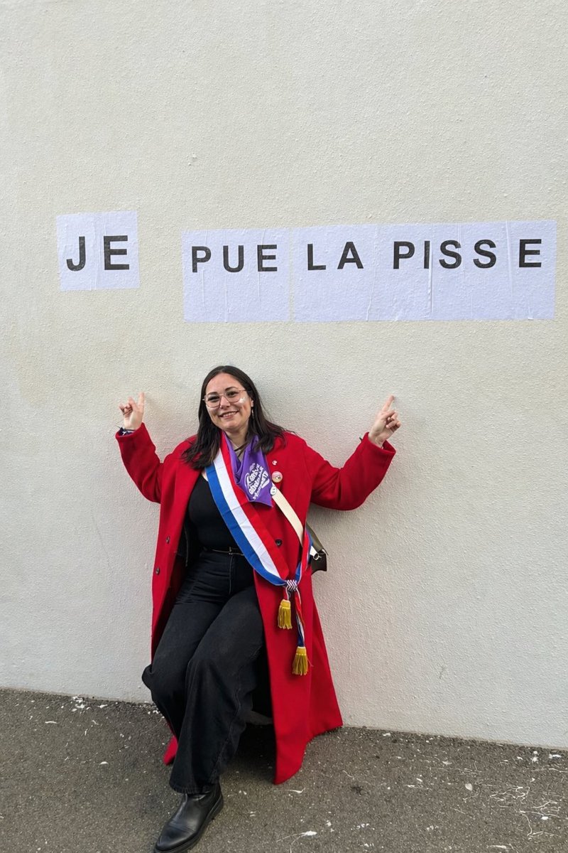 Immonde crustacé ! 🤮

<a href="/MarieMesmeur/">Marie Mesmeur</a>
#LFI_islamo_gauchistes_antisémites 
#8mars
#Rennes