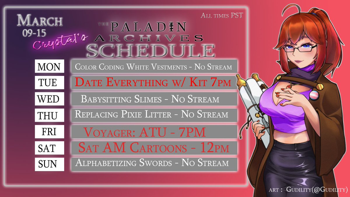 The Paladin Archives | Mason Cren/Crystal tweet media
