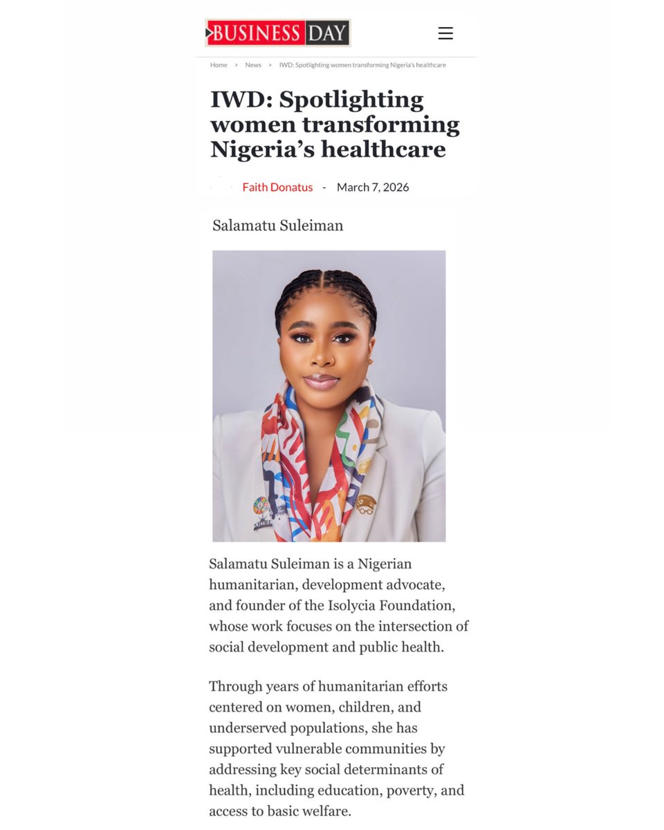 is_salsu's tweet photo. Thank you Business Day!

#IWD https://t.co/516J1heunq