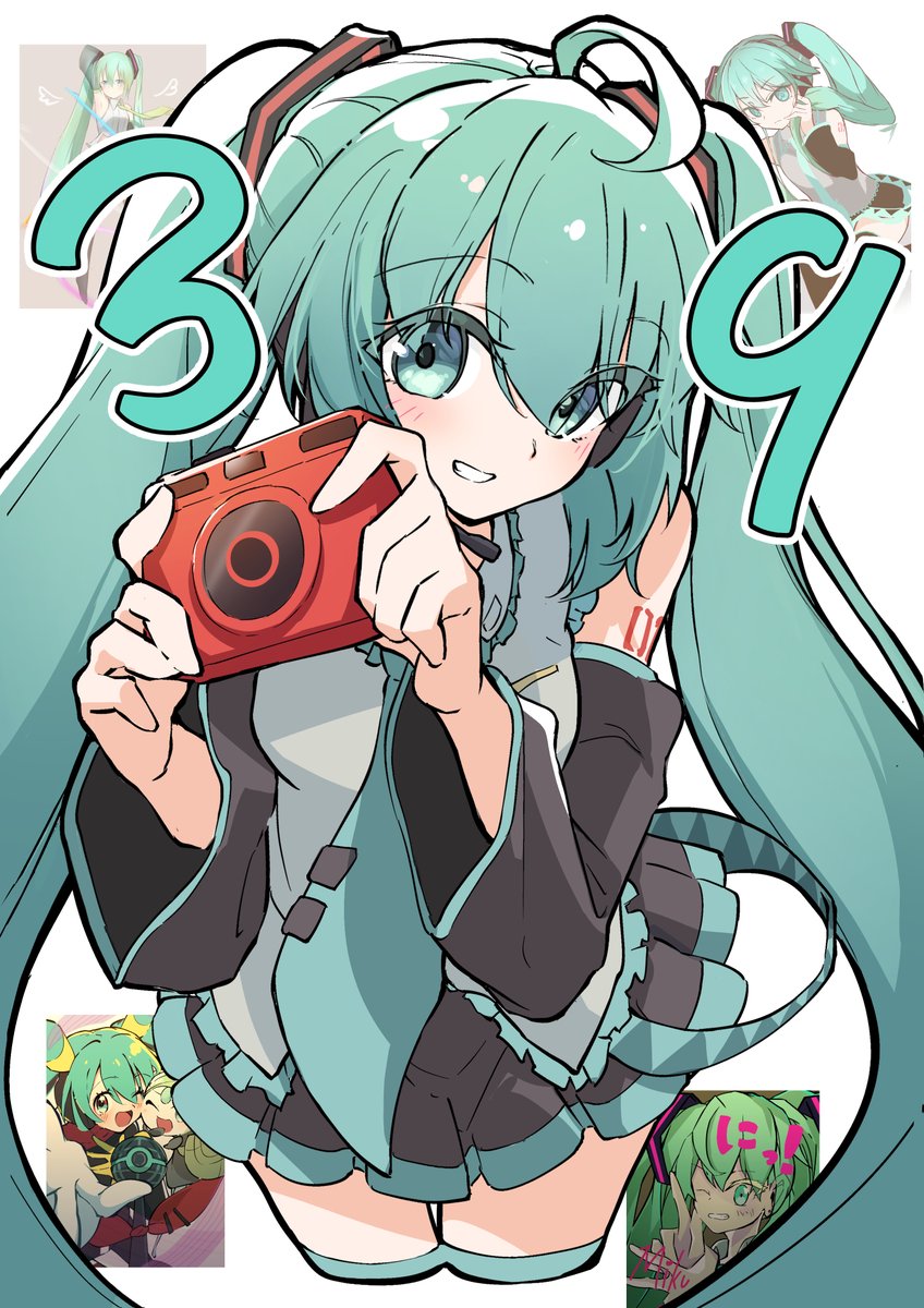 初音ミク 「こーえにだしてっ #ミクの日2022」|コーテー音⚰のイラスト