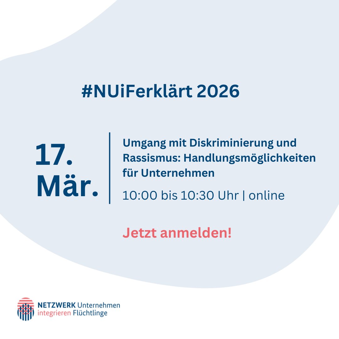 NETZWERK Unternehmen integrieren Flüchtlinge tweet media