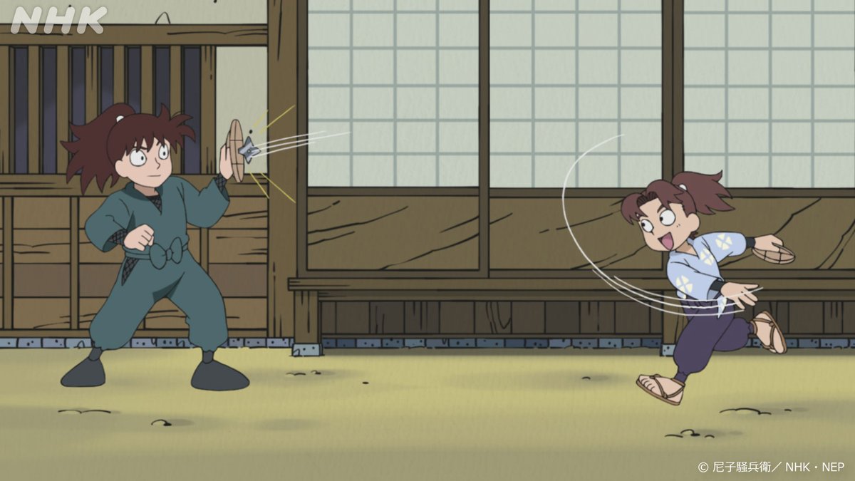 nhk_animeworld's tweet photo. 10(火)の ＃忍たま は

「山田伝蔵、帰るの段」

利吉さんに言われて、ついに家に帰ることにした山田先生。
かんざしをおみやげに家に向かうけど…
山田先生の奥さんは温泉旅行へ。
そこにいたのは一人で留守番をしている利吉さんで…

🔽NHK ONE配信はこちら
https://t.co/5SI2Va3YXv https://t.co/djZTyItvUl