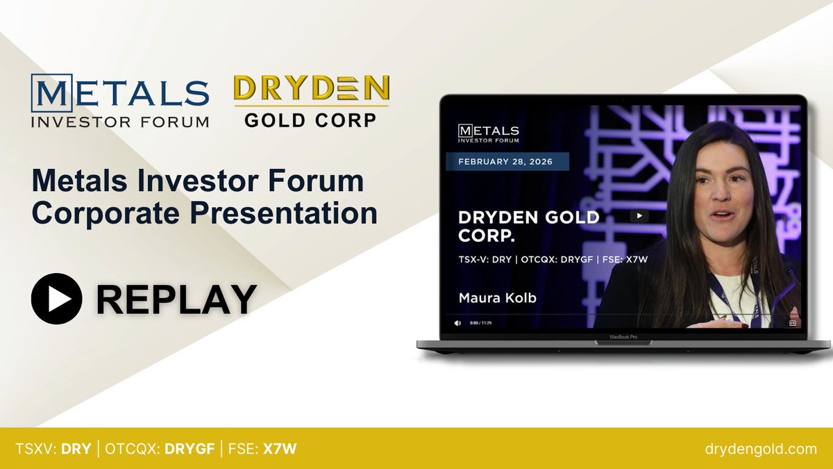 Dryden Gold Corp. tweet media