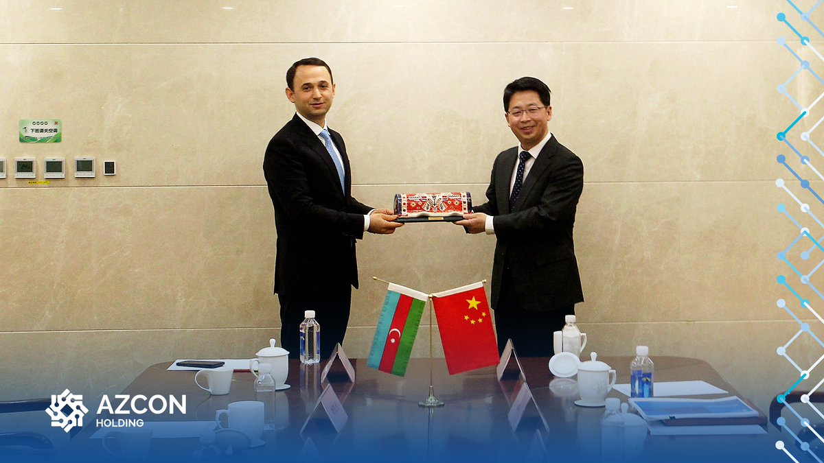 ✅ AZCON Holding-in icraçı direktoru Şahin Babayevin rəhbərlik etdiyi nümayəndə heyəti  Dövlət Şurasının Dövlət Aktivlərinə Nəzarət və İdarəetmə Komissiyasının (#SASAC) Beynəlxalq Əməkdaşlıq Bürosunun baş direktoru cənab Zhu Kainin rəhbərlik etdiyi nümayəndə heyəti ilə görüşüb.