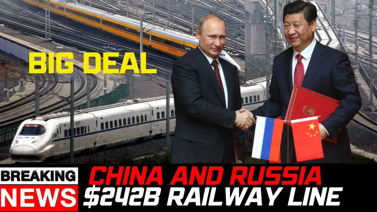 Its_ereko's tweet photo. 🚂🇷🇺🇨🇳 BREAKING: Russia China passenger rail link just reopened. First time since 2020.

Trains between Zabaikalsk and Manzhouli. Twice weekly. Siberia to northern China.

While the West sanctions, Russia builds. While Europe freezes, trains roll. While the empire bombs, alliances deepen.

Six years paused. Now running again. The message is clear: the axis doesn't stop for war. It adapts. Expands. Connects.

The tracks are laid. The ties are tightening. The world is watching the map redraw in real time.