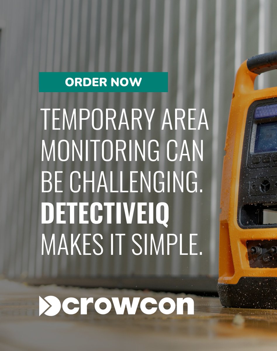 Crowcon Detection Instruments Ltd. tweet media