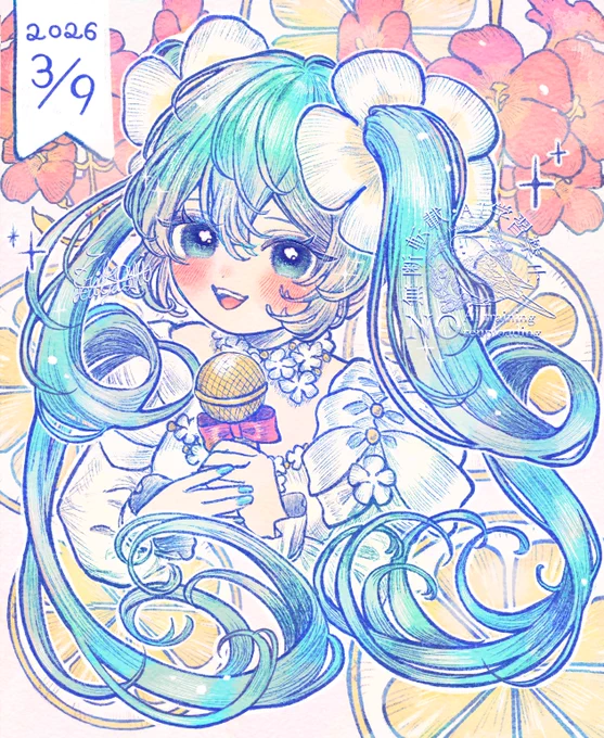 ミクの日おめでとう #ミクの日 #ミクの日2026