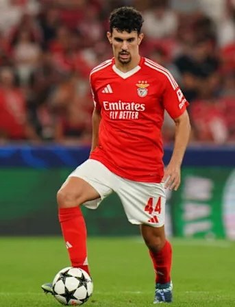 Temos um problema no meio campo sem necessidade nenhuma, pois nós temos um 6 fantástico!
Ele é rápido, tem grande capacidade defensiva, quebra bem as primeiras linhas, raramente perde uma bola, tem passe e até tem drible.
Esse 6 é o Tomás Araújo!