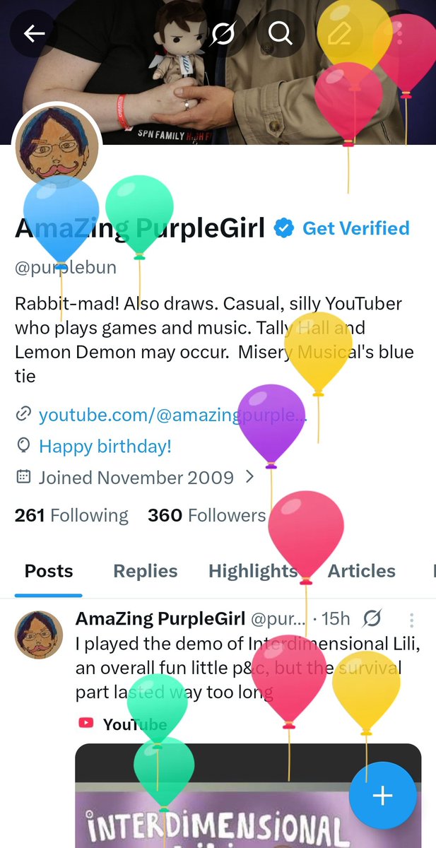 AmaZing PurpleGirl tweet media