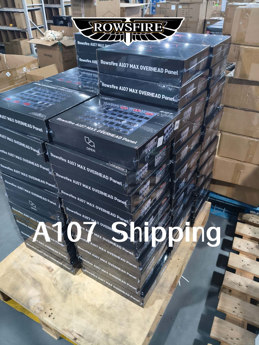 jerryfly_7's tweet image. A107 is now shipping! #rowsfire #a107 #flightsim