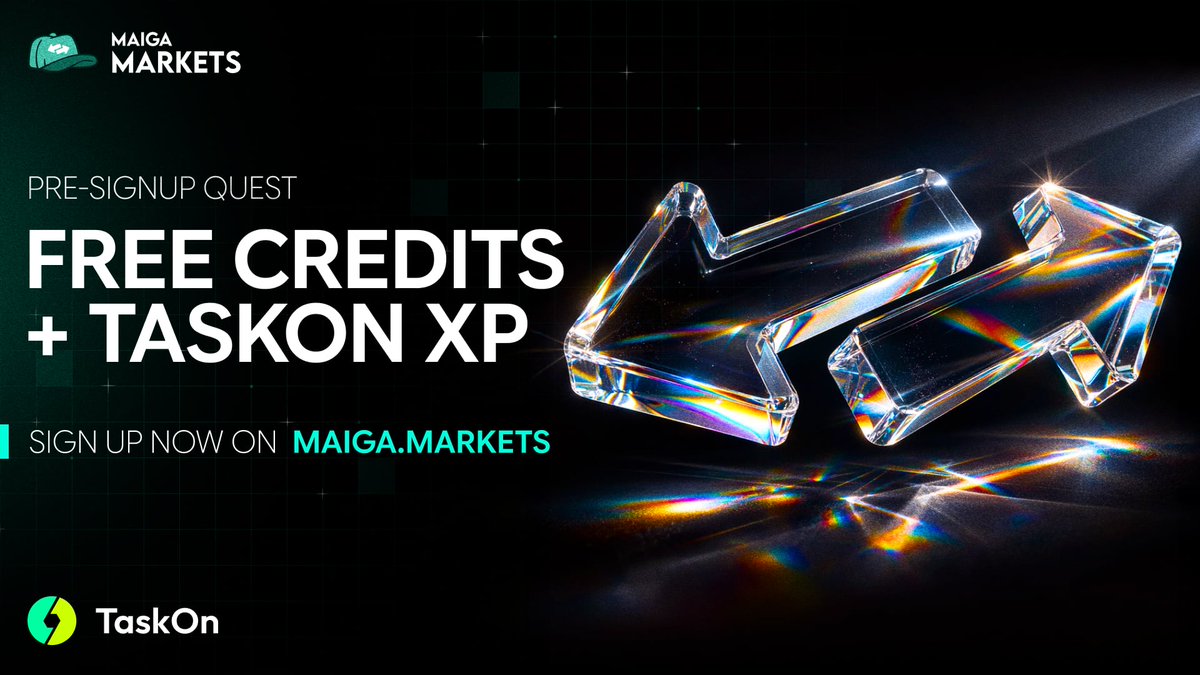 🤑 Join the Maiga Markets <a href="/maigamarkets/">Maiga Markets</a> TaskOn now!

⏰ Duration: Live now until Mar.16

🎁Rewards: 300XP Don’t miss this chance!

👉Join here: taskon.xyz/quest/337394798