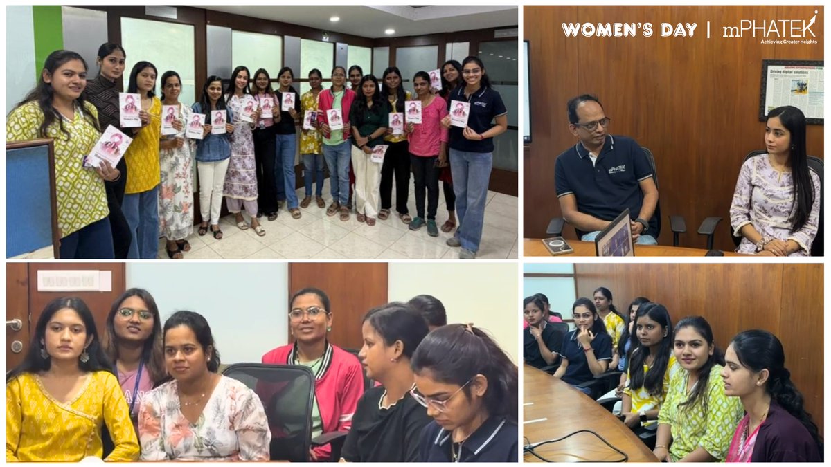 mPHATEK_Sys's tweet photo. At mPHATEK, we celebrated Women’s Day with a Round Table — an open dialogue with our co-founders.

Together with our CTO and CEO, our women employees shared their perspectives on the strengths they bring to work and the impact they create every day.

#InternationalWomensDay https://t.co/7le1wTc5bq