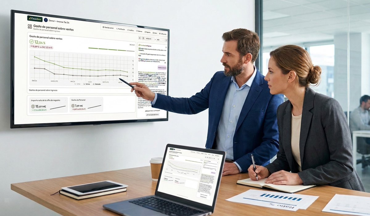 Con el SMI subiendo un 3,1% en 2026, tu rentabilidad está bajo presión. 📉
No necesitas subir los precios a lo loco para compensarlo. A veces, un ajuste milimétrico del 0,5% en tu tarifa gracias al análisis del "Gasto de Personal sobre Ventas"