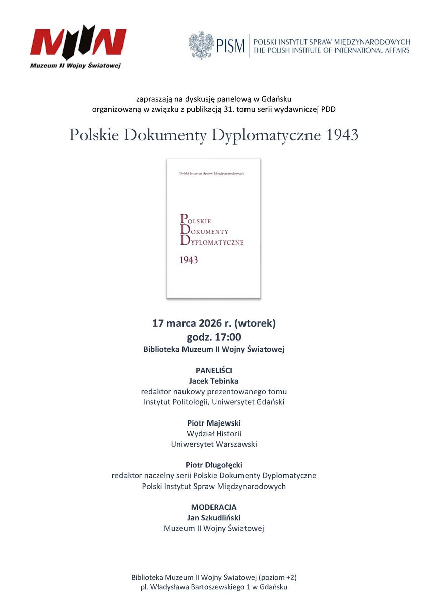 Polskie Dokumenty Dyplomatyczne tweet media