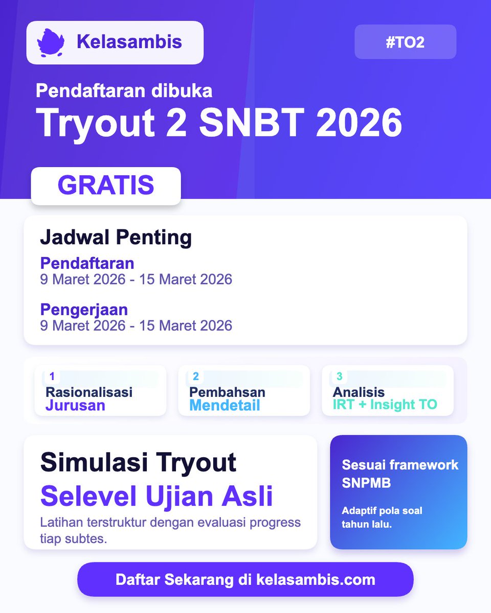 kelasambis tweet media
