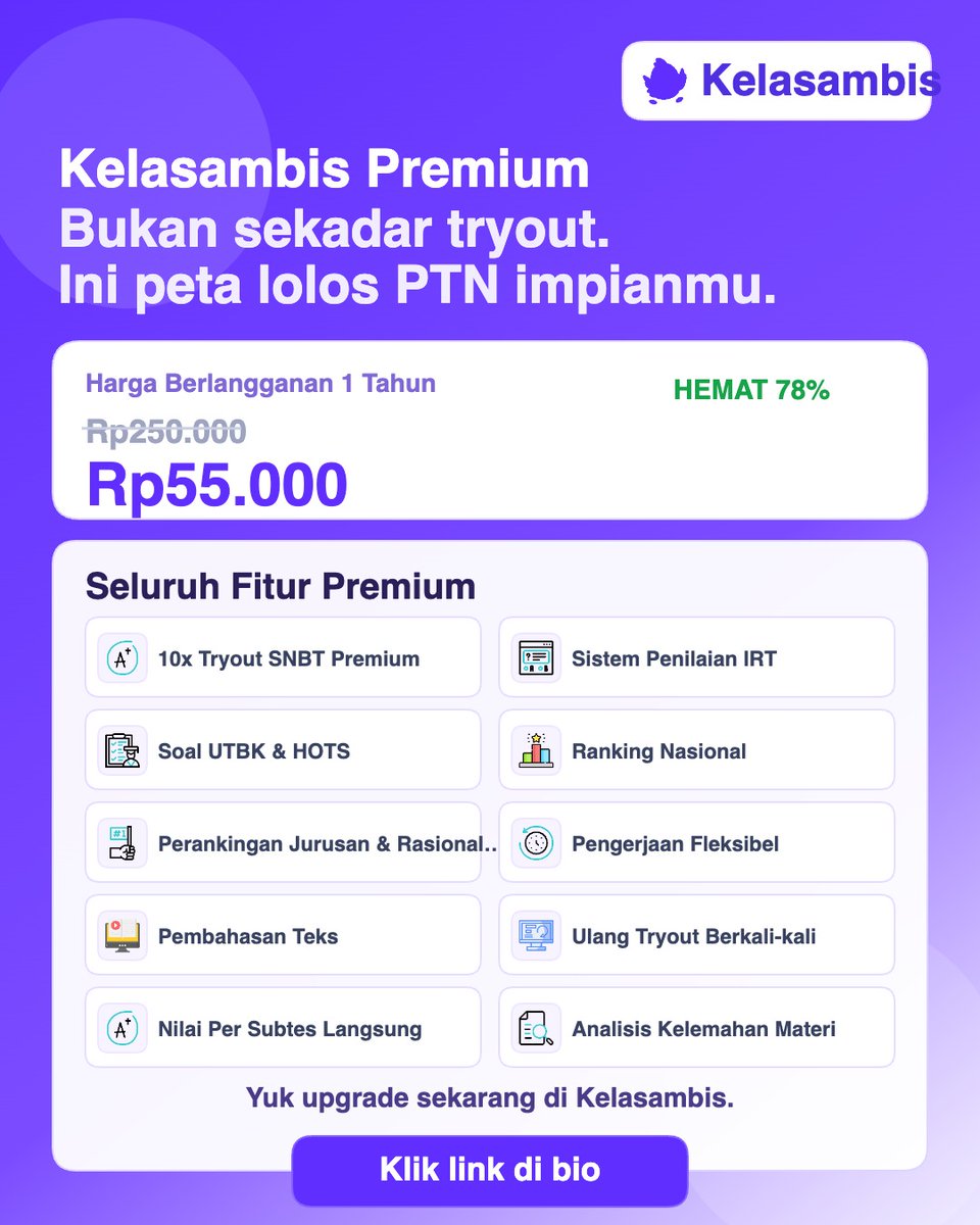 kelasambis tweet media