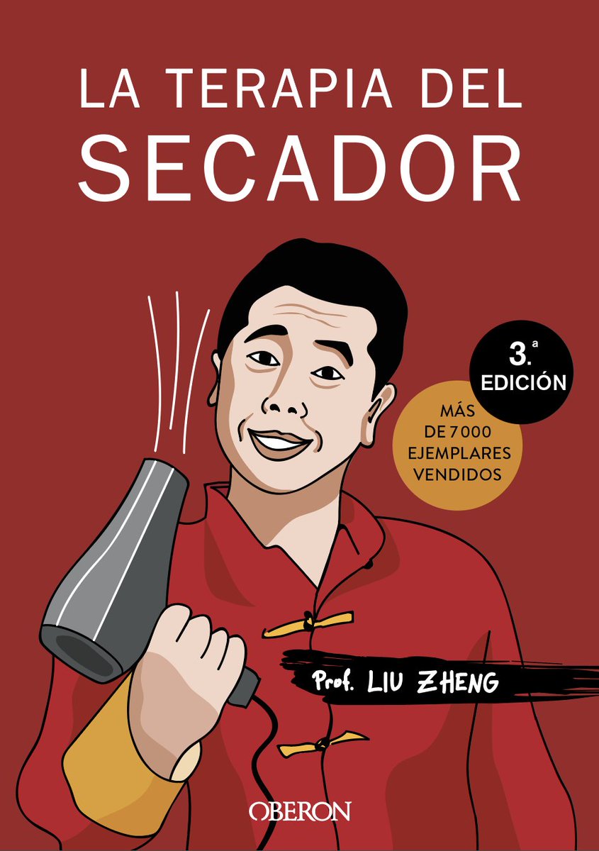 EugenioTuya's tweet photo. Simple, efectivo, accesible → éxito asegurado.
#MedicinaChina #TerapiaDelSecador
El @ProfLiuZheng de la https://t.co/AUFdSYdqZJ alcanza los 7000 ejemplares y llega a la tercera edición de su libro La terapia del secador con @OberonLibros
¿Ya lo probaste? https://t.co/lIUv9xXOkj