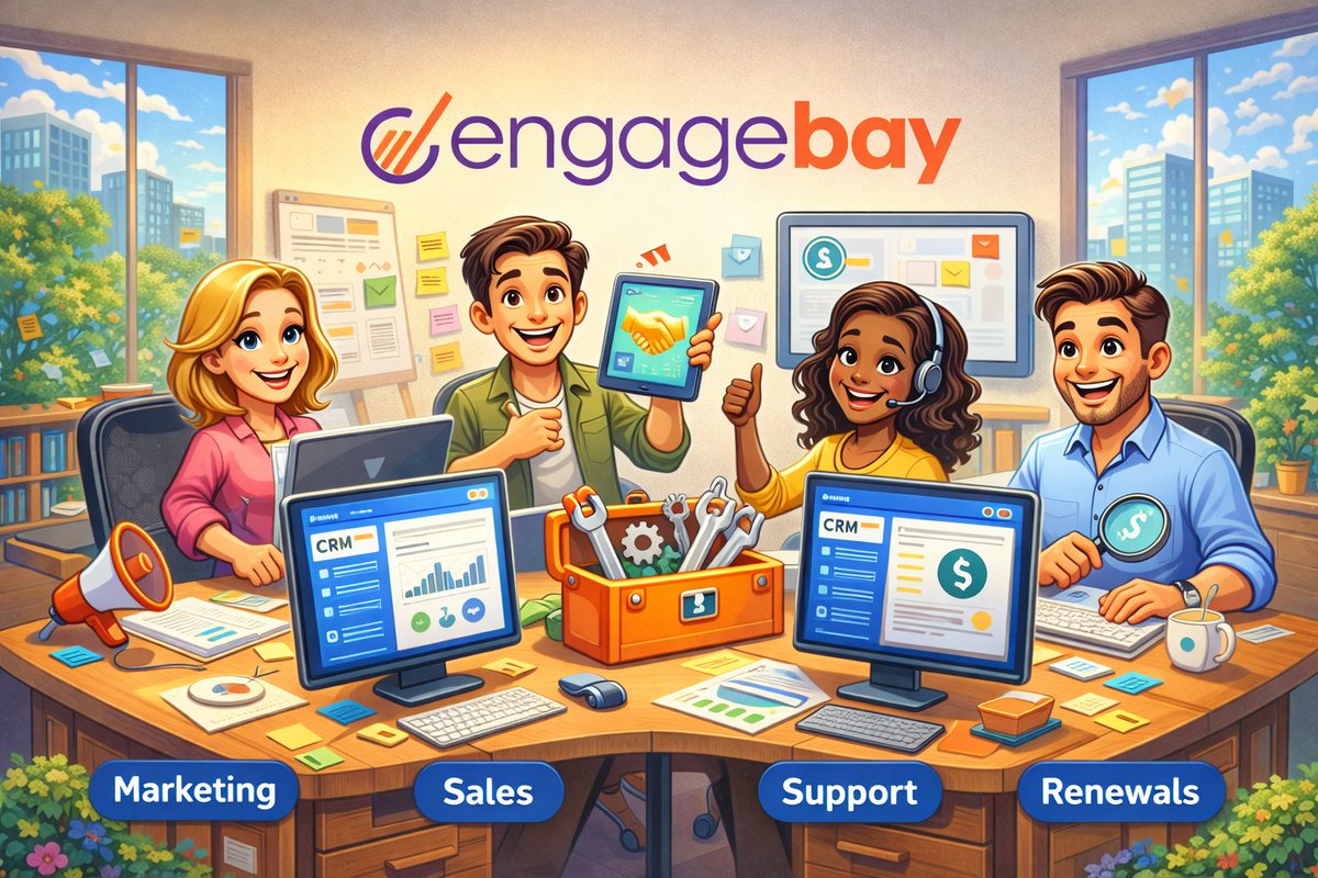 EngageBay tweet media