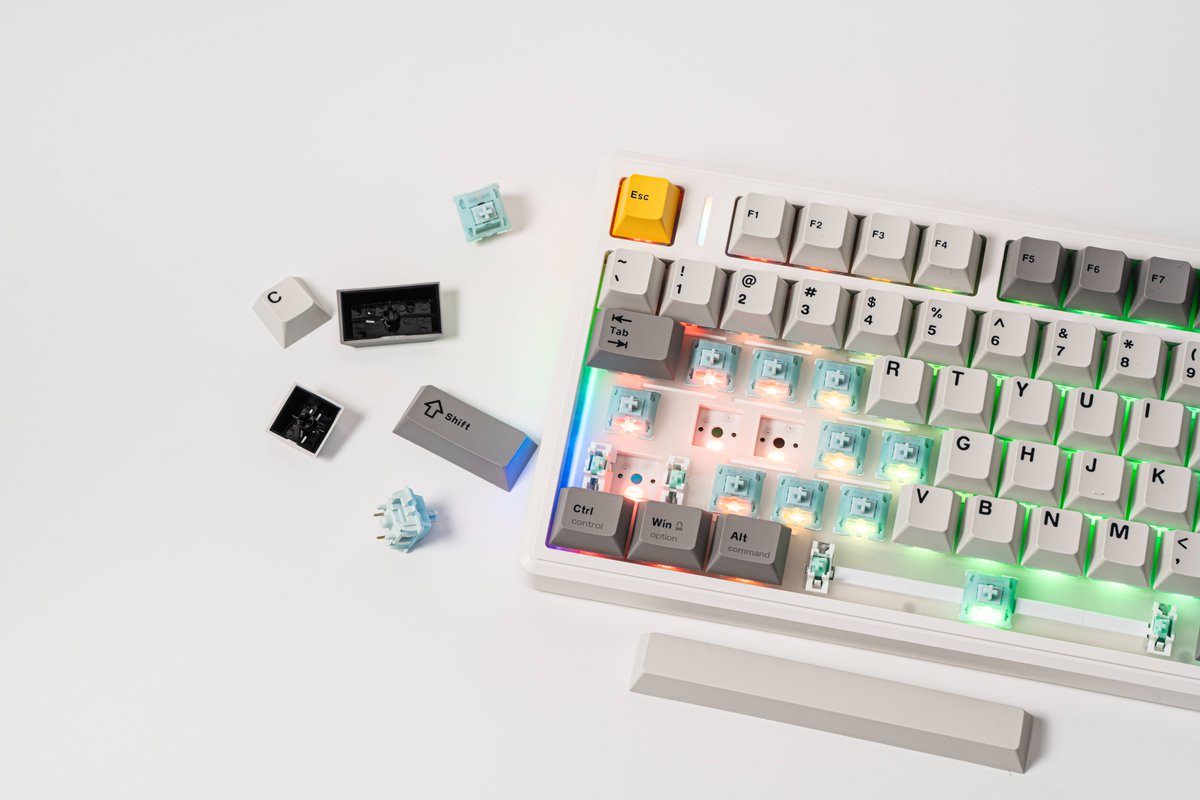 EpomakerK's tweet image. Get closer. Even closer. 👀
TH80 V2 is Here!

✅ Programmable Multimedia Knob
✅ Space-saving 75% Layout

🆕 Launch Special
• $1 Reservation Credit available
• 15% OFF automatically applied at checkout for the first month

epomaker.com/products/epoma…

#epomaker #th80v2 #keyboard
