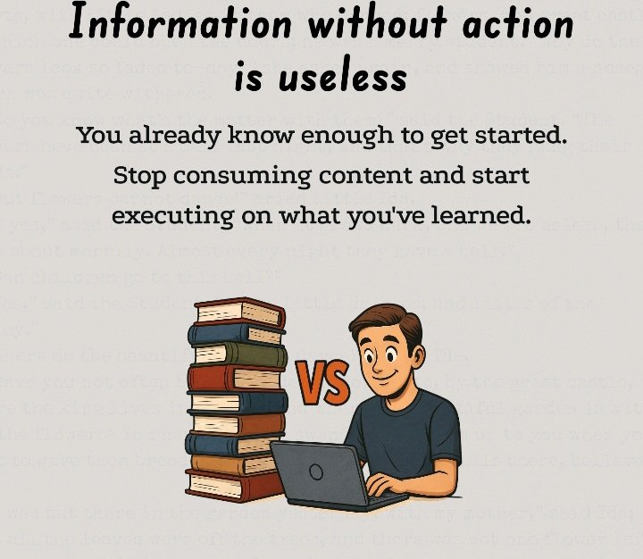 DSnow_cool's tweet photo. Someone asked me.. " how much knowledge do you need to start building my own business?"

I replied," you don't need the whole knowledge to be acquired before you start.. you need to start as soon as you know the basics and keep learning.

 And the best knowledge you can build with time is experience".