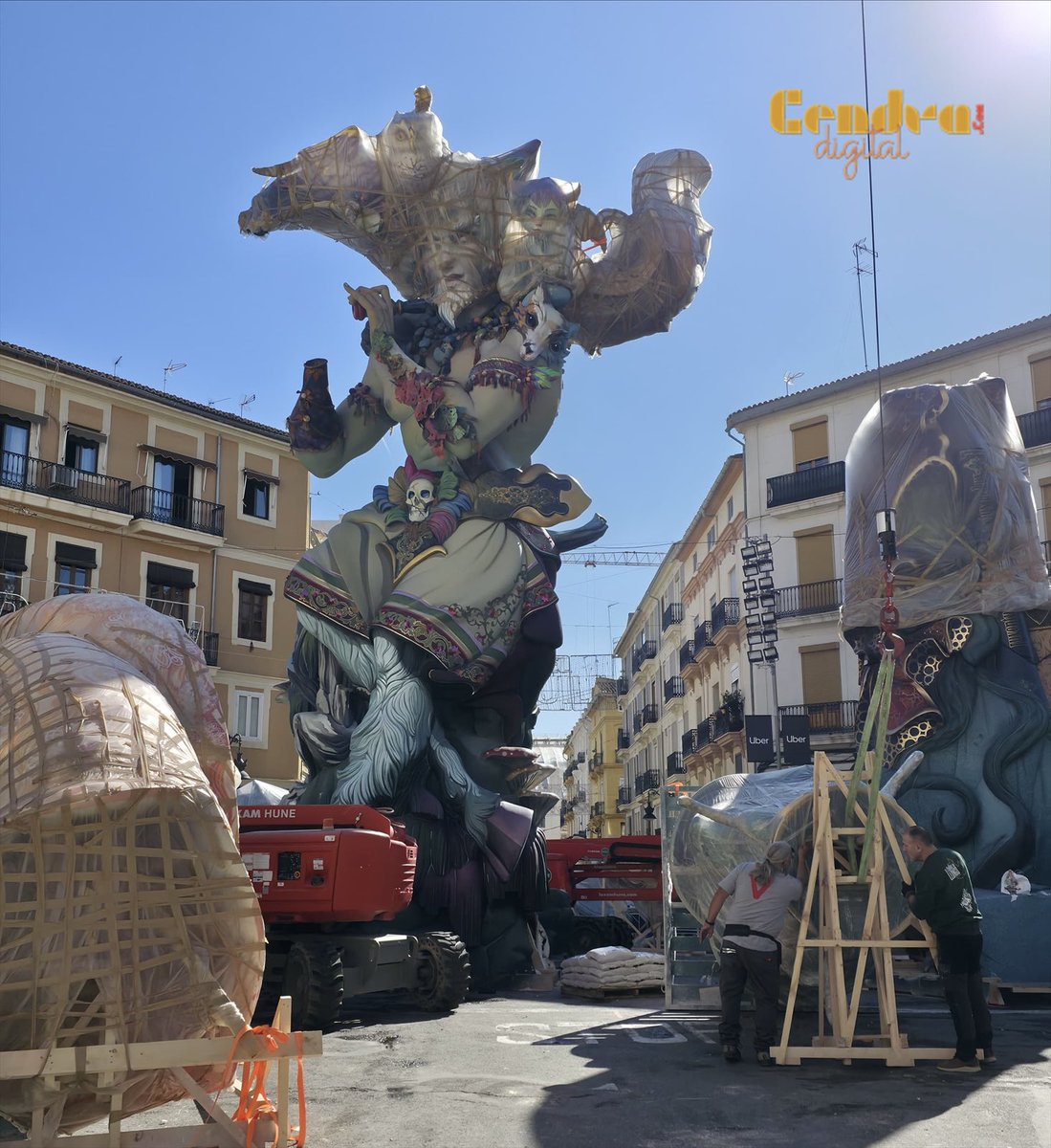 Plantà Falla Convento Jerusalén, de David Sánchez Llongo