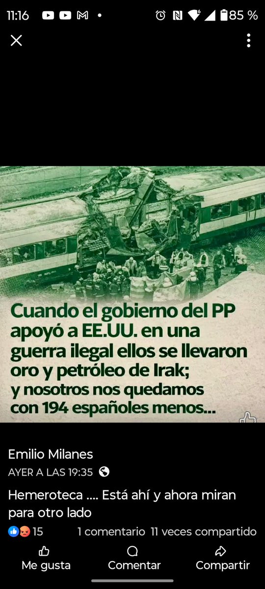 medelnavarro's tweet photo. @NunezFeijoo Memoria https://t.co/ZbTjlHiyRn