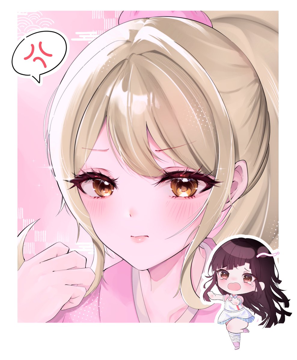 chu1e0's tweet photo. なにやら怒っている日寄子ちゃん💢🎂
#ダンガンロンパ　#danganronpa https://t.co/dQFAz45tLG