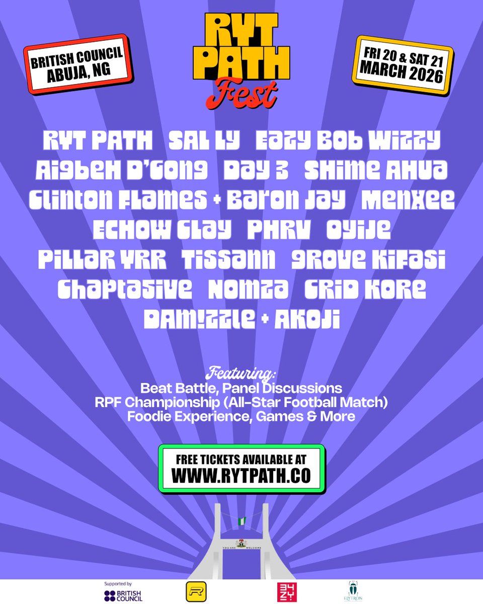 RYT PATH FEST tweet media