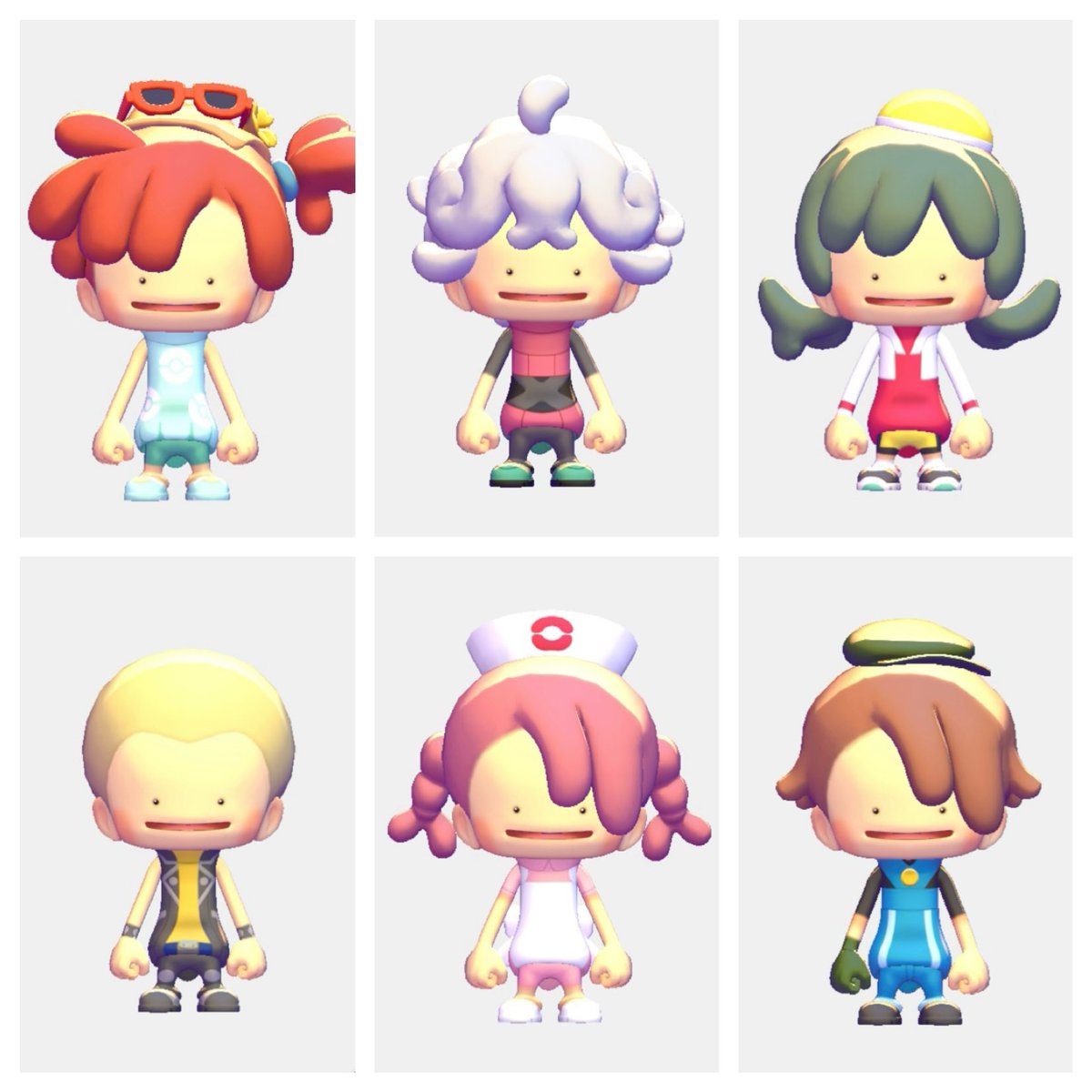amekamo0x0o's tweet photo. ぽこポケ服一覧⸝⸝꙳
現時点で回収できたコーデまとめてみた🌟

#ぽこあポケモン     
#PokemonPokopia https://t.co/4zlf8Ih63V