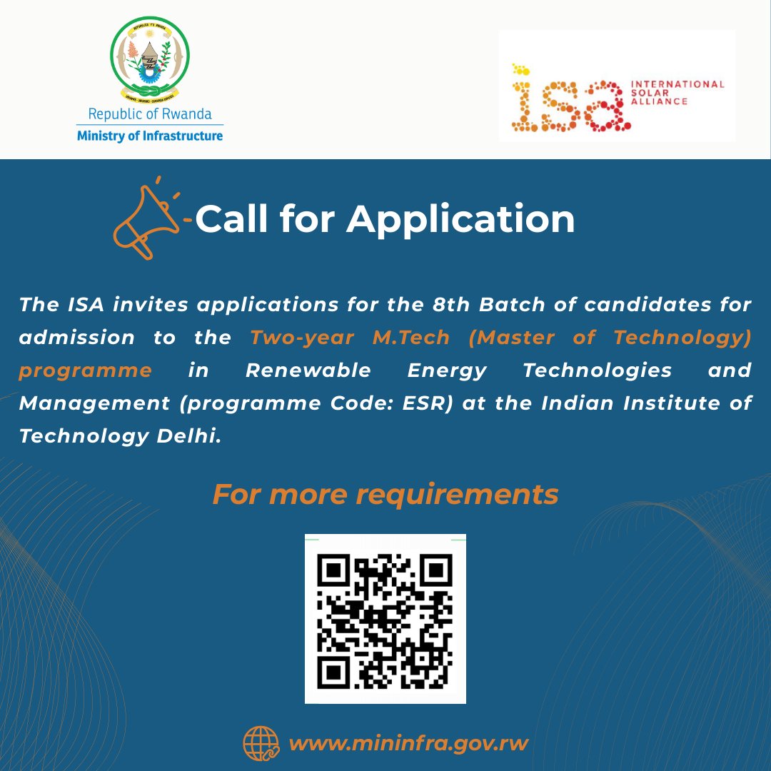 Ministry of Infrastructure | Rwanda tweet media