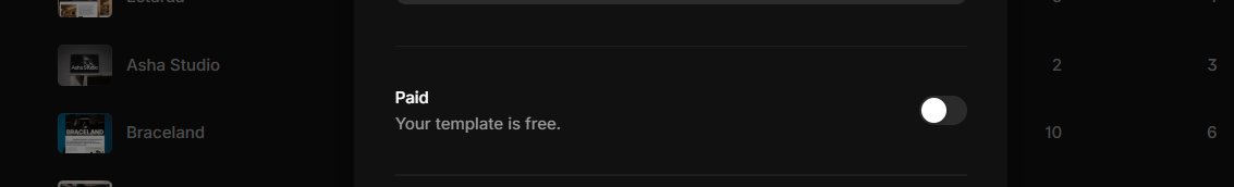 UX copy detail I noticed while submitting a template on <a href="/framer/">Framer</a>  <a href="/koenbok/">Koen Bok</a> <a href="/jornvandijk/">Jorn van Dijk</a> 

There’s a toggle labeled “Paid”, but when it’s off the helper text says “Your template is free.”

This creates a small UX contradiction.

The label describes one state (Paid) while the helper