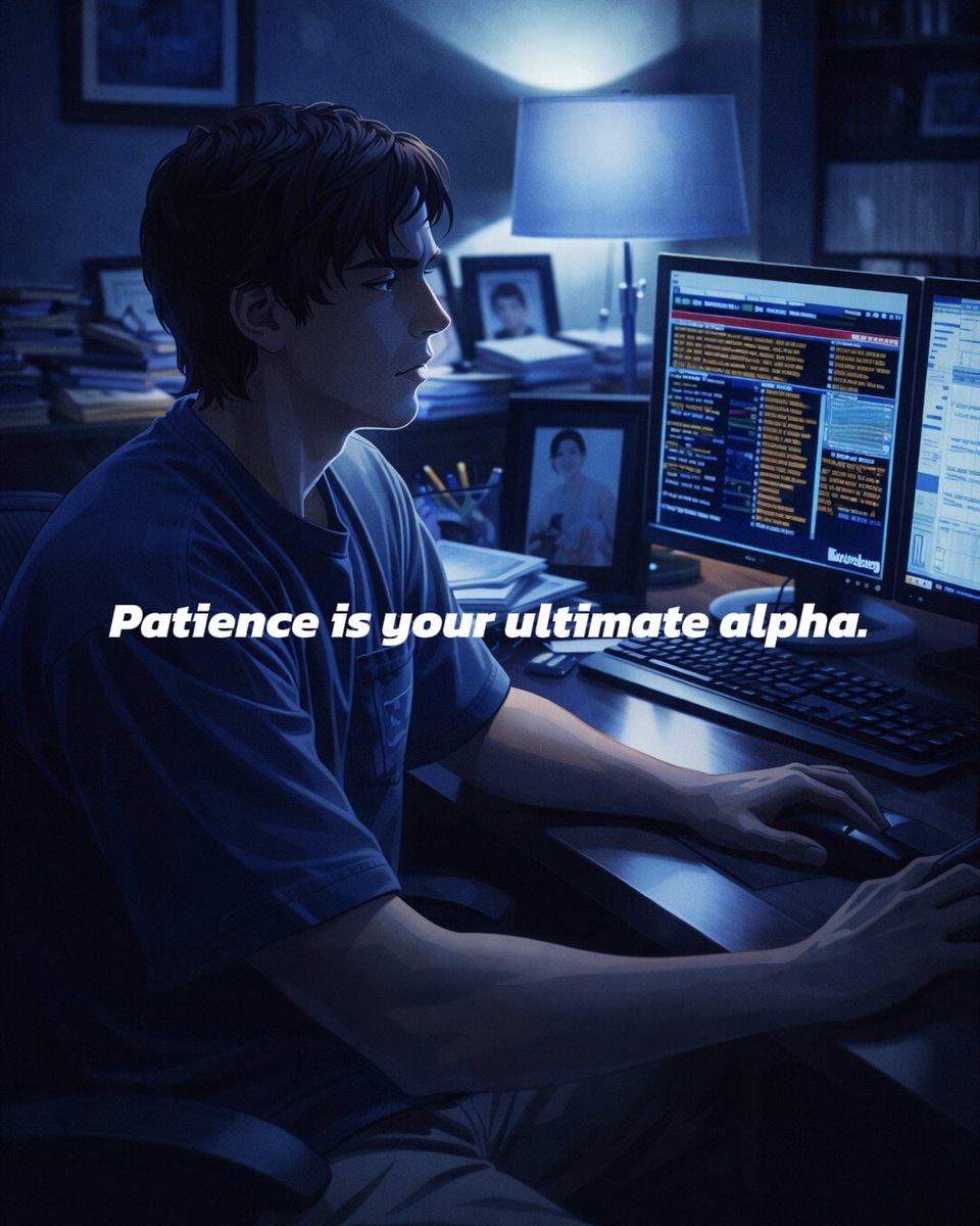 quantphemes's tweet photo. Technology is accelerating the pace of everything.

But wealth is built by those who can sit on their hands and trust their thesis while the rest of the world panics.

#TradingMindset https://t.co/kruvS0mAZX