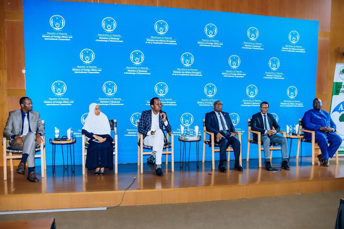 UNIDORwanda's tweet photo. @MunyurangaboJon participated in a panel discussion on “How MRAs and collaboration in standardization can turn the AfCFTA into a reality.” The discussion highlighted how regulatory cooperation and trusted quality infrastructure can unlock intra-African trade. https://t.co/0hgo2ozCGI