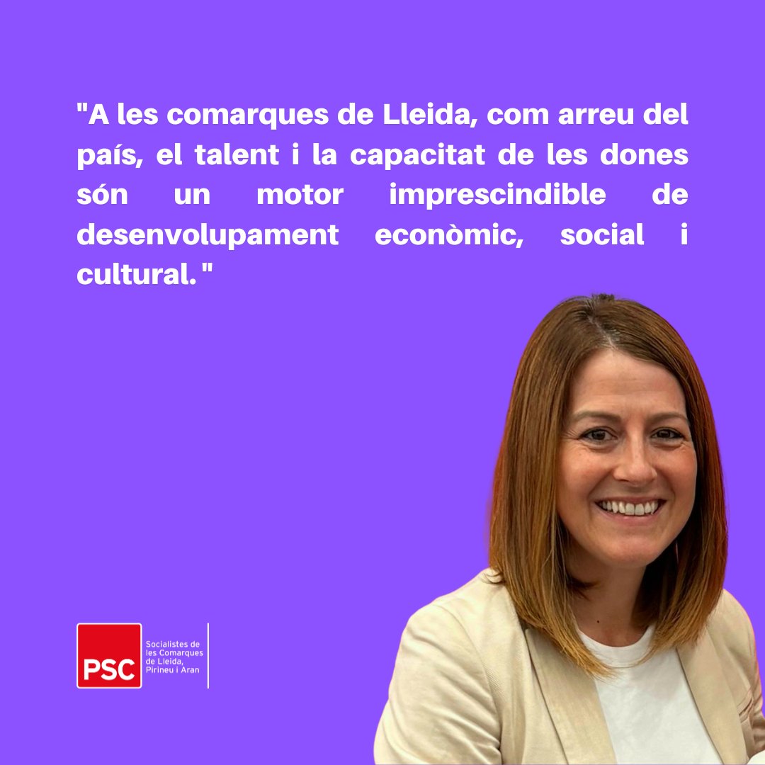 psccomlleida's tweet photo. 🟣 "8M: dones de valor, un futur que no pot retrocedir" és l'article de @viera_mar en motiu del #DiaInternacionalDeLaDona

➡️Analitza els avenços en drets assolits alhora que alerta dels perills de retrocedir 

#8Marzo 
#PSC/💜

👉🏼 https://t.co/BZm6aOMjuG https://t.co/l4CT31iq6w
