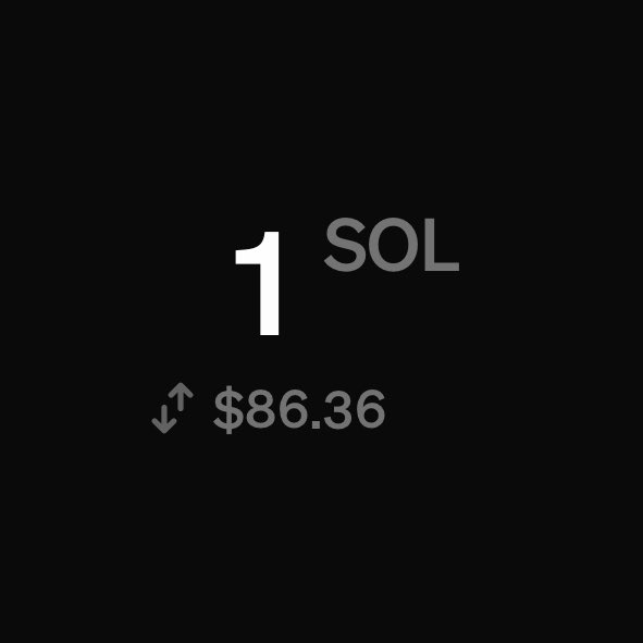 1 $SOL

Like &amp; RT  
Drop SOL address 

12 hours.