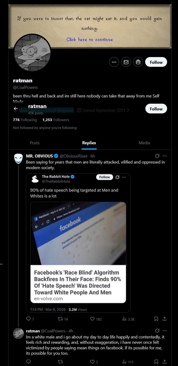 MR. OBVIOUS tweet media