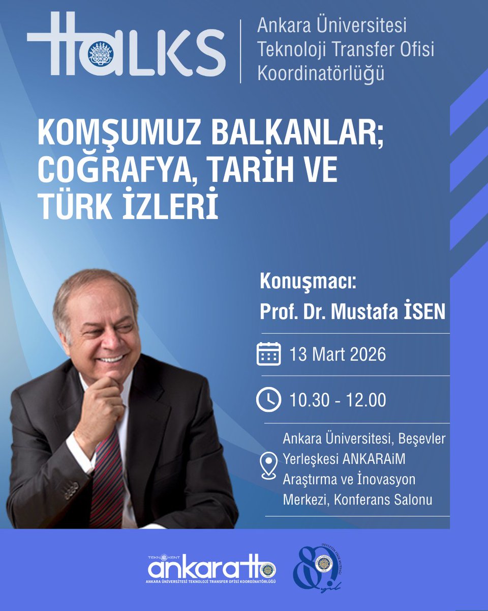 AnkaraTTO's tweet photo. Ankara Üniversitesi Teknoloji Transfer Ofisi Koordinatörlüğü olarak düzenlediğimiz #TTOTALKS programı kapsamında, Sayın Prof. Dr. Mustafa İsen ile bir araya geliyoruz. https://t.co/YRcSnYgamz