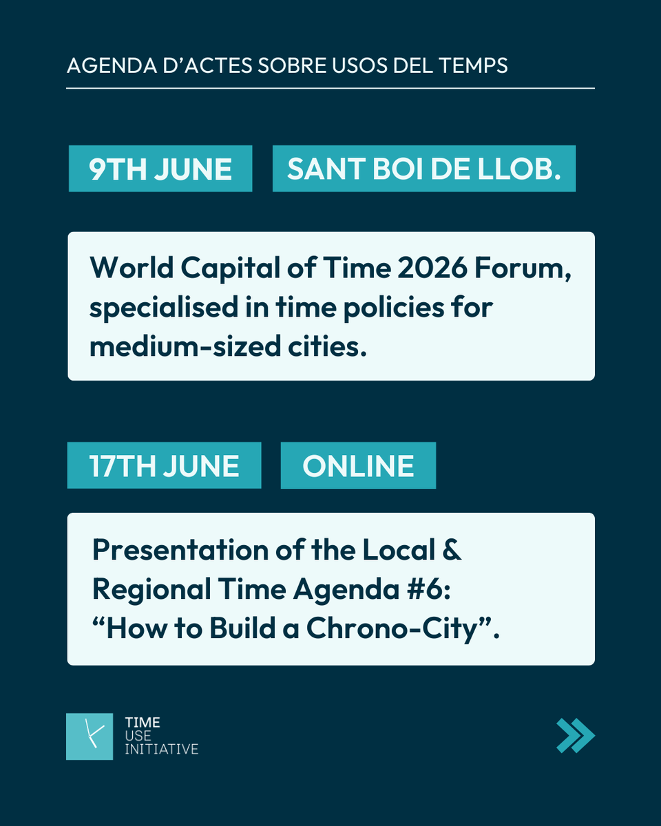 Time Use Initiative - TUI tweet media