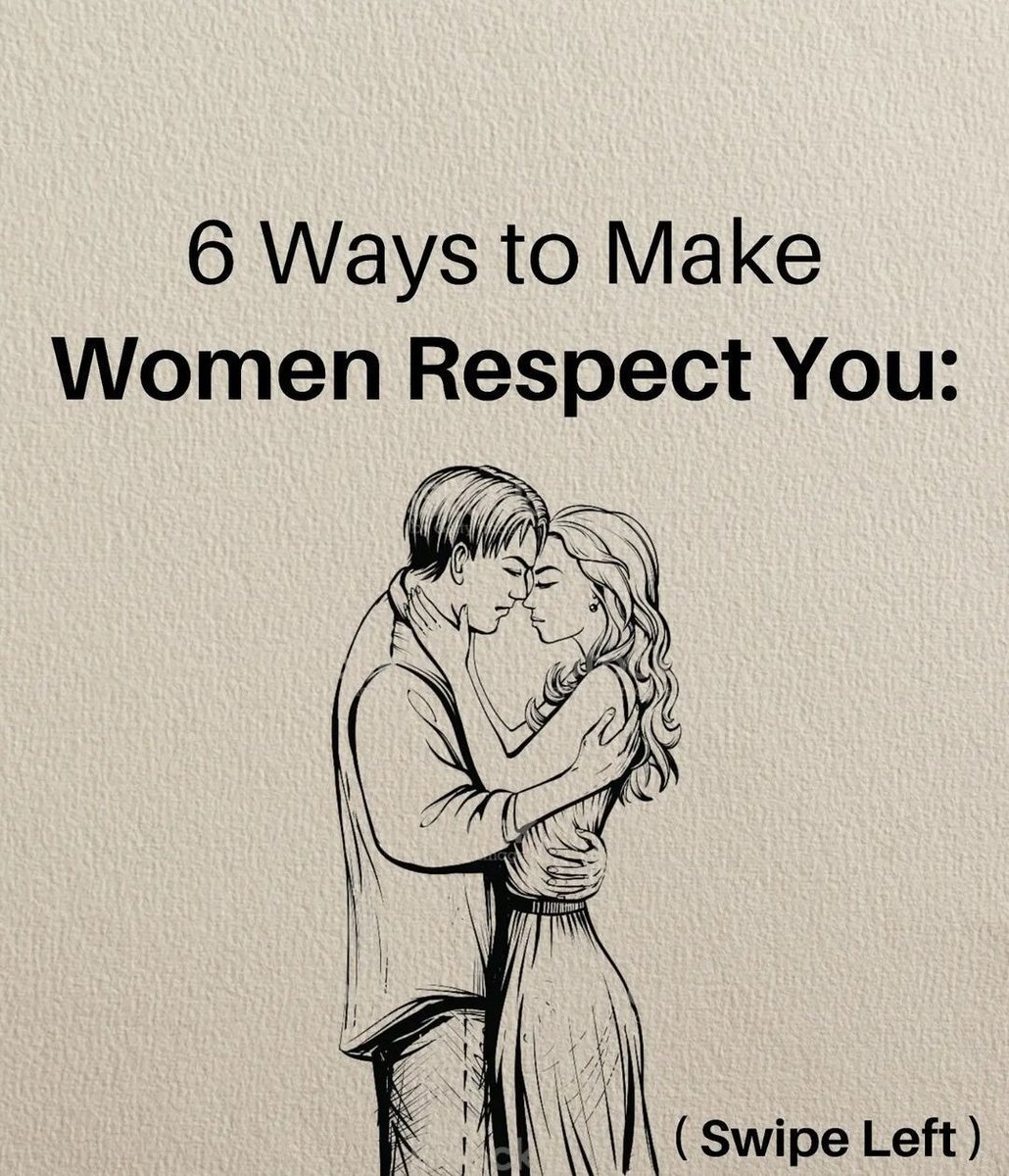 _FalconThoughts's tweet photo. 6 Ways to Make Women Respect You:

MUST READ THREAD... https://t.co/2QXYRHDOF0
