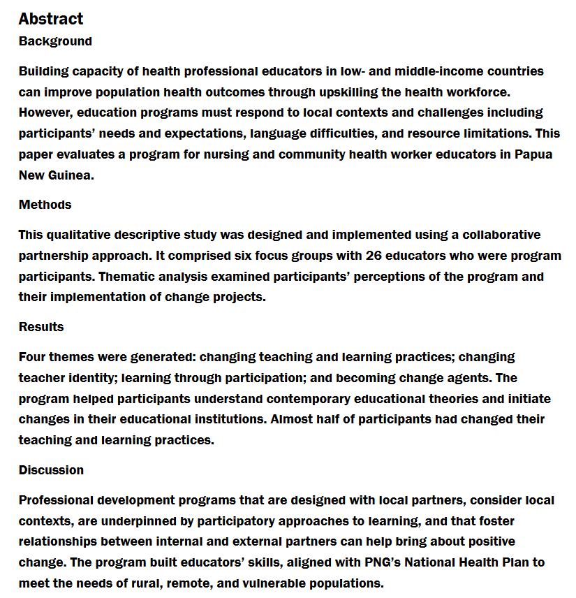 Pacific Journal of Health tweet media
