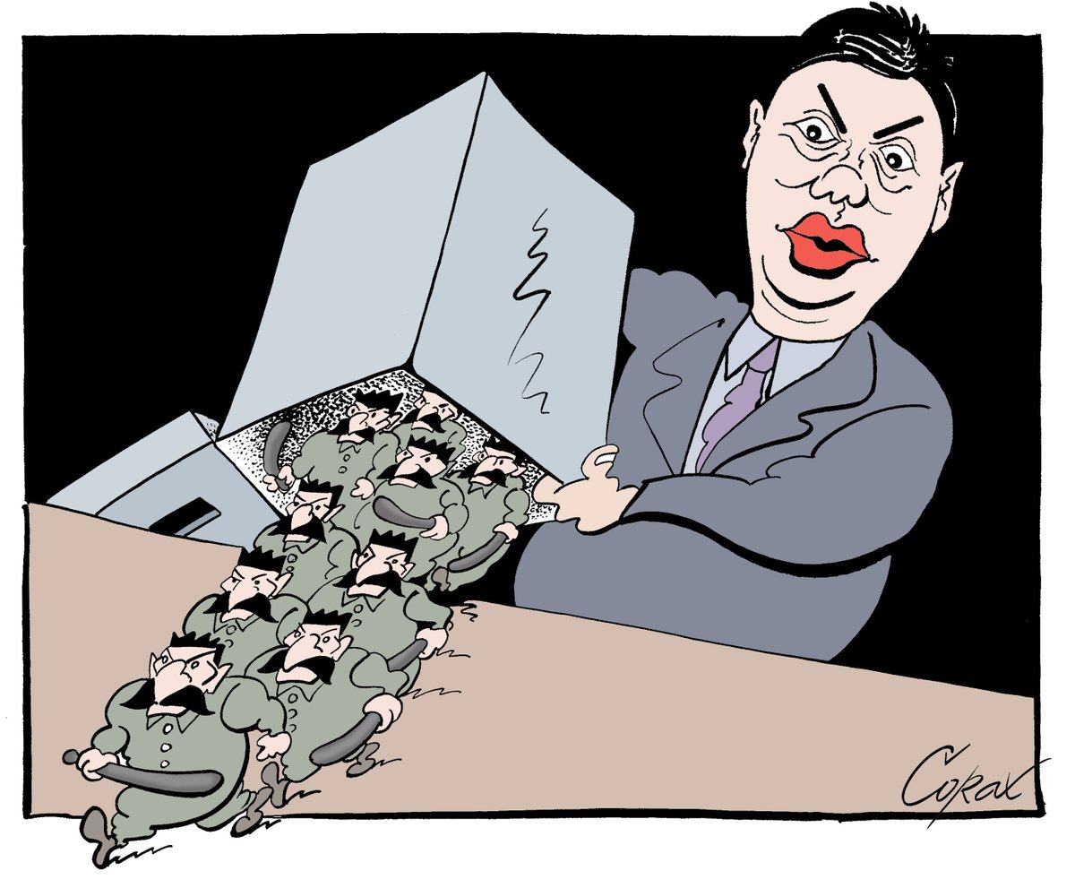 OnlineDanas's tweet image. Više #Corax karikatura pogledajte na portalu #Danas danas.rs/corax/