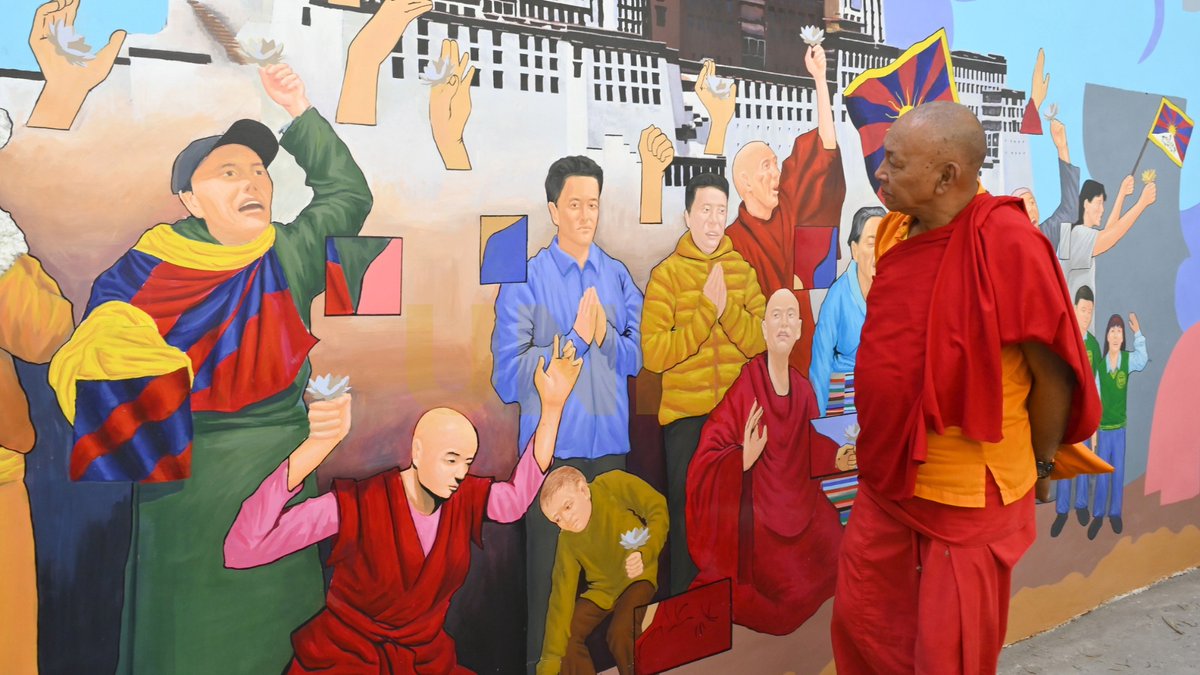 UNI_Photos's tweet image. In Photos | Artists from Khadhok and Students for a Free Tibet, India, supported by the International Campaign for Tibet, gathered at Majnu ka Tilla ahead of Tibetan Uprising Day on March 10

📸: Ranjan Dimri / UNI  

#Khadhok | #Tibet | #MajnuKaTilla | #TibetanUprisingDay | #UNI